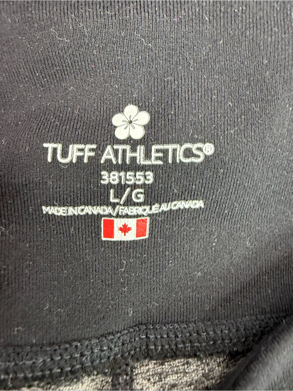 Tuff Athletics leggings camouflage Black and Gray Camo Leggings - Picture 8 of 11